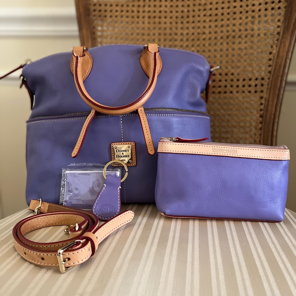 Dooney & Bourke Dillen Double Pocket Satchel set.